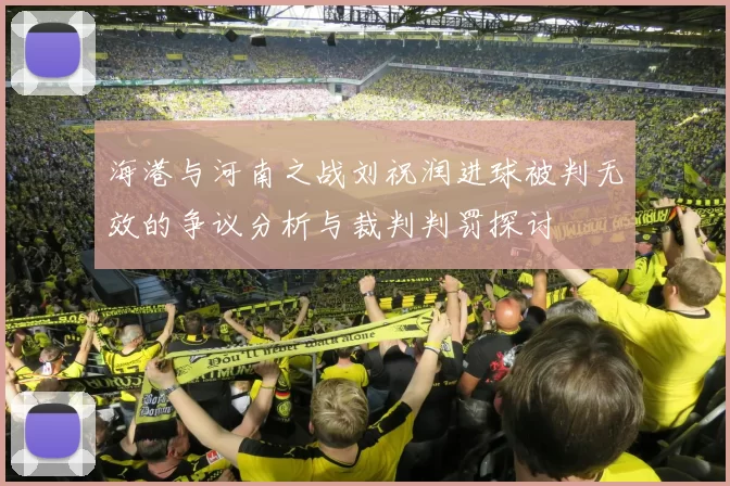 海港与河南之战刘祝润进球被判无效的争议分析与裁判判罚探讨